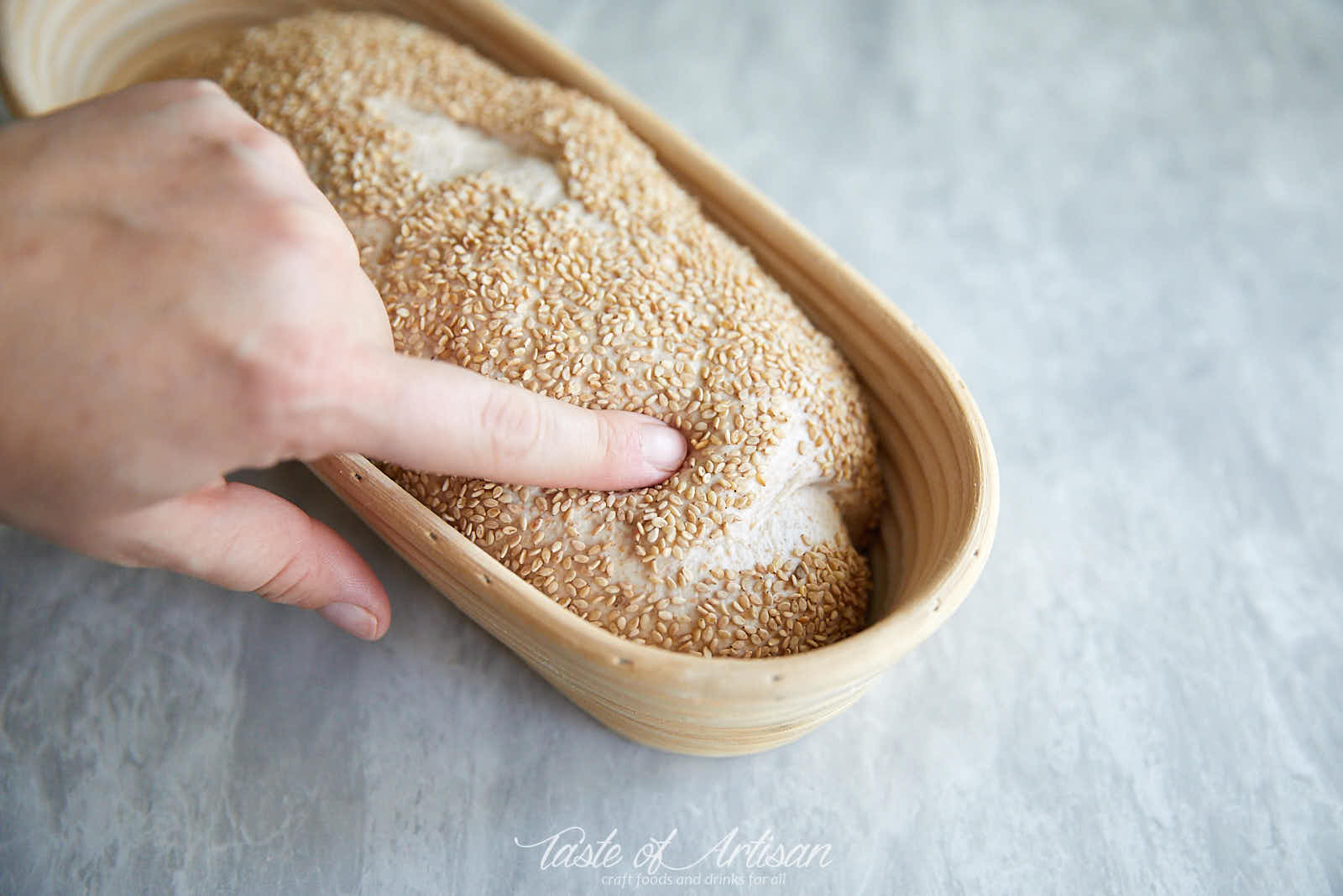 Sourdough-Bread-Recipe-Poke-Test 1