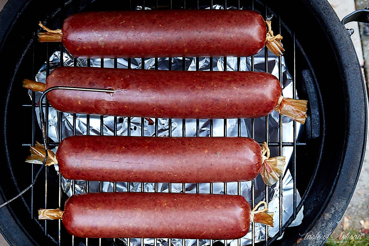 Learn how to make summer sausage at home with these easy to follow illustrated instructions. The best summer sausage recipe.| Taste of Artisan