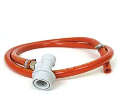 CO2 hose with connectors