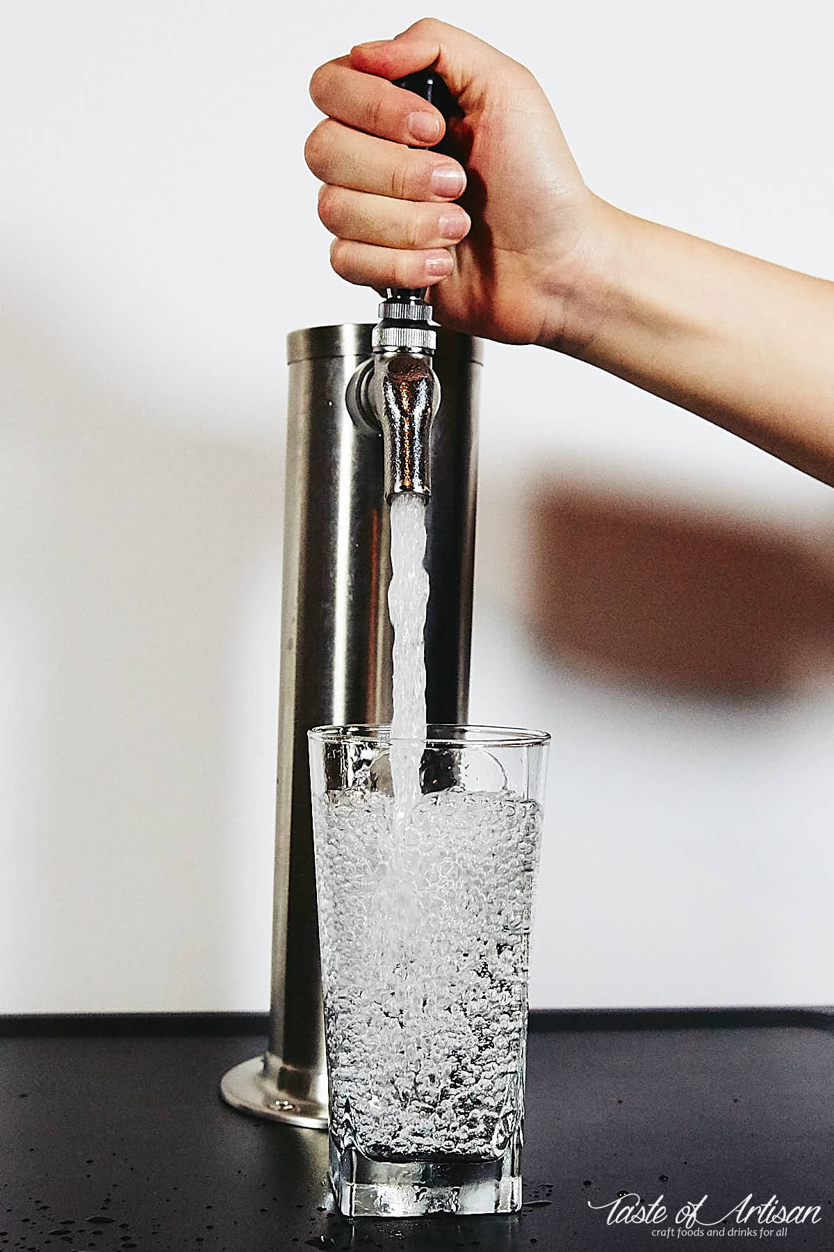 SPARKIN™ Cold Soda Maker  Enjoy Ice-Chilled Sparkling Water at Home!