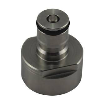 stainless carbonator cap