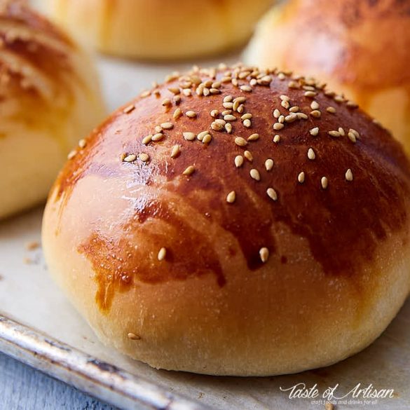 Brioche Buns Taste of Artisan