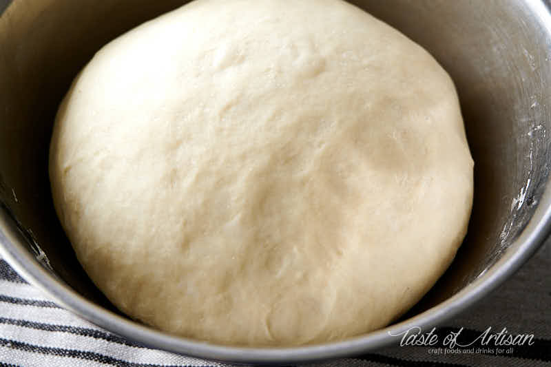 Pmapushiki dough doubled in size.