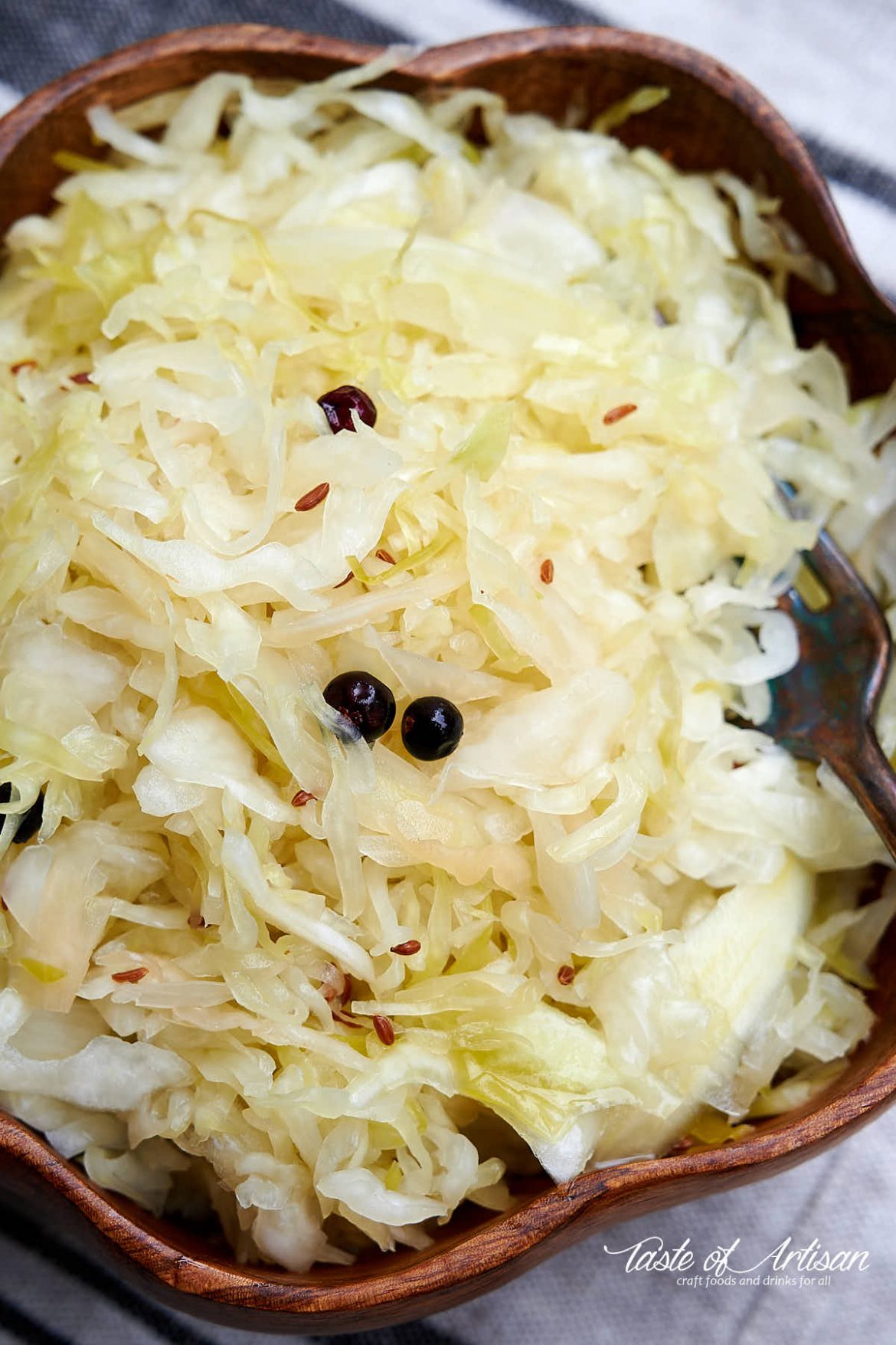 Homemade Sauerkraut Taste of Artisan