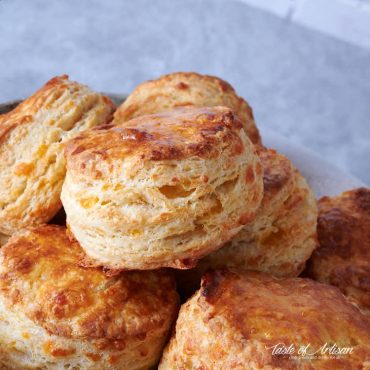 Golden brown biscuits.