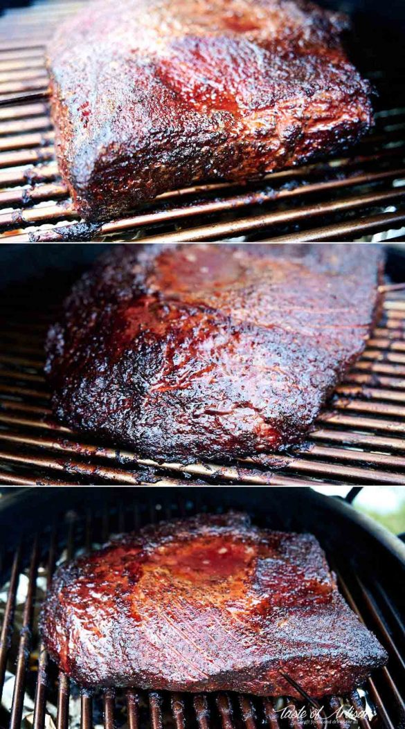 Smoked Brisket Flat (Texas-Style) - Taste of Artisan