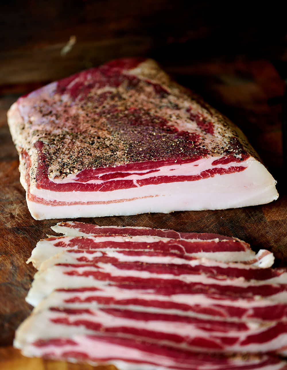 Heritage pork homemade bacon