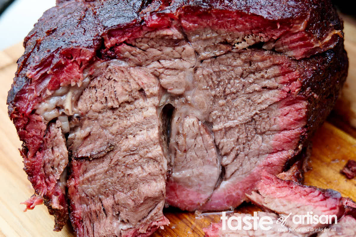 Super juicy and melt-in-your-mouth tender smoked beef chuck roast.