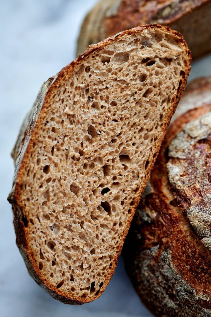 Whole Wheat Sourdough Bread - Taste Of Artisan