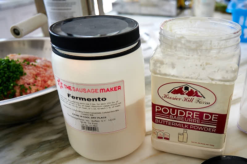 Ferment and powdered buttermilk
