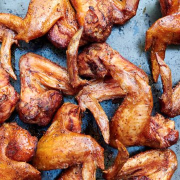 Extra Crispy Smoked Chicken Wings