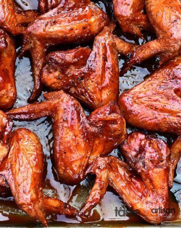 Extra Crispy Smoked Chicken Wings - Taste of Artisan