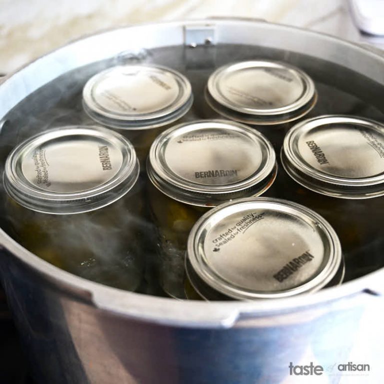 Canned Dill Pickles Taste of Artisan