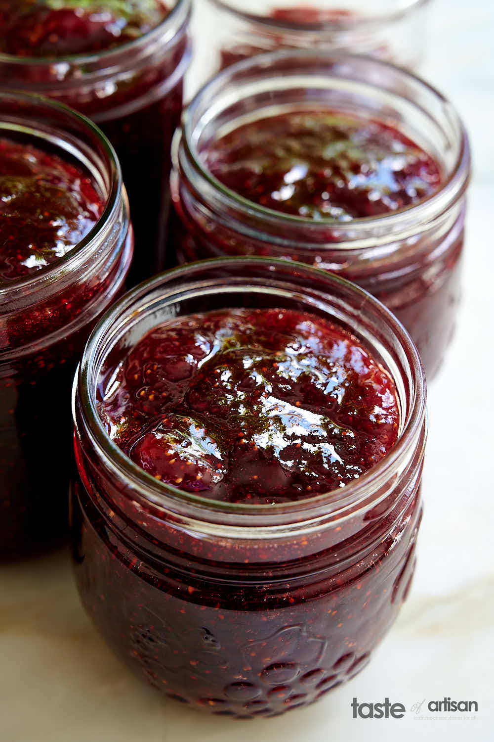 Homemade Strawberry Jam (low sugar, no added pectin) Taste of Artisan