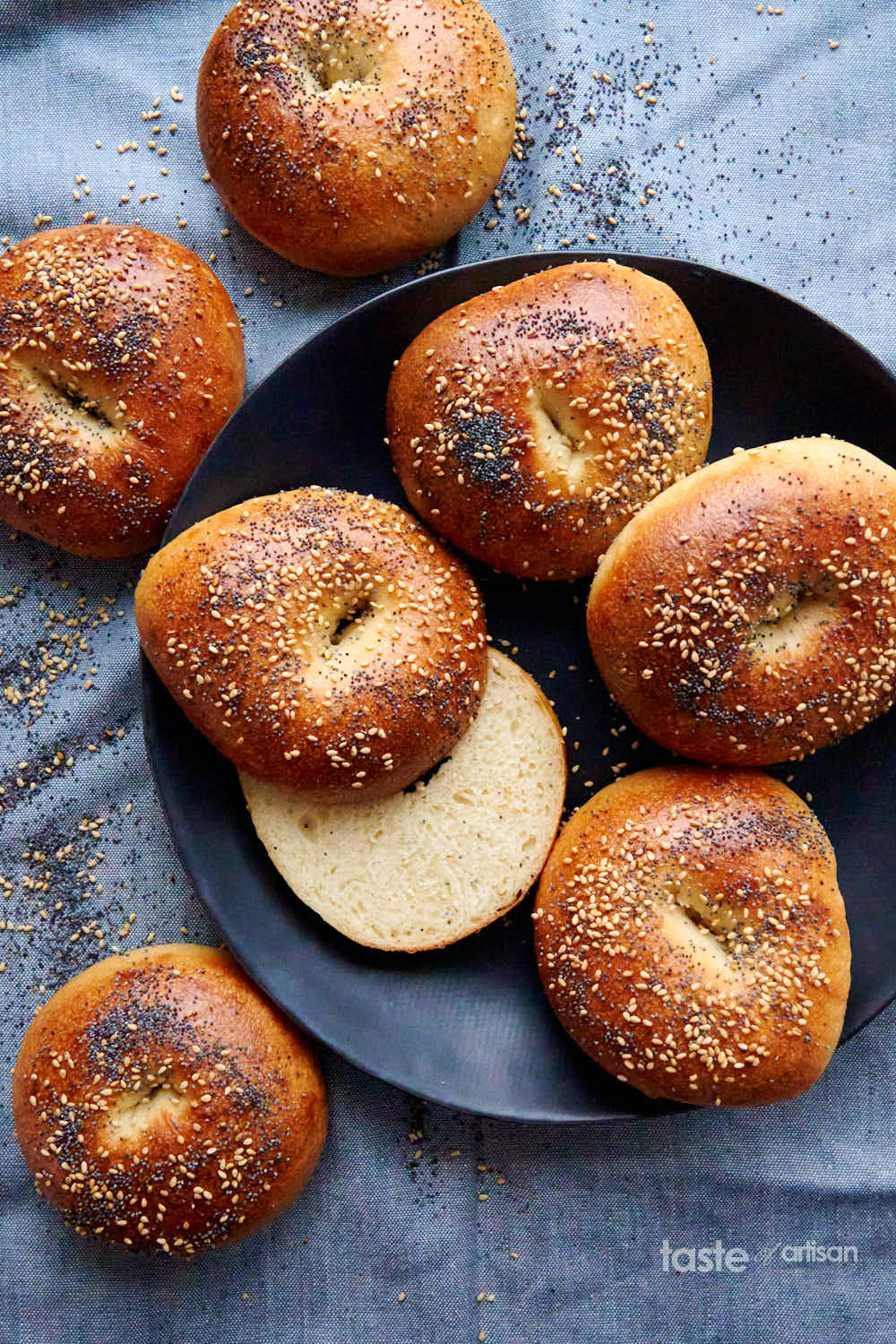 Homemade Bagels Recipe - Brown Eyed Baker