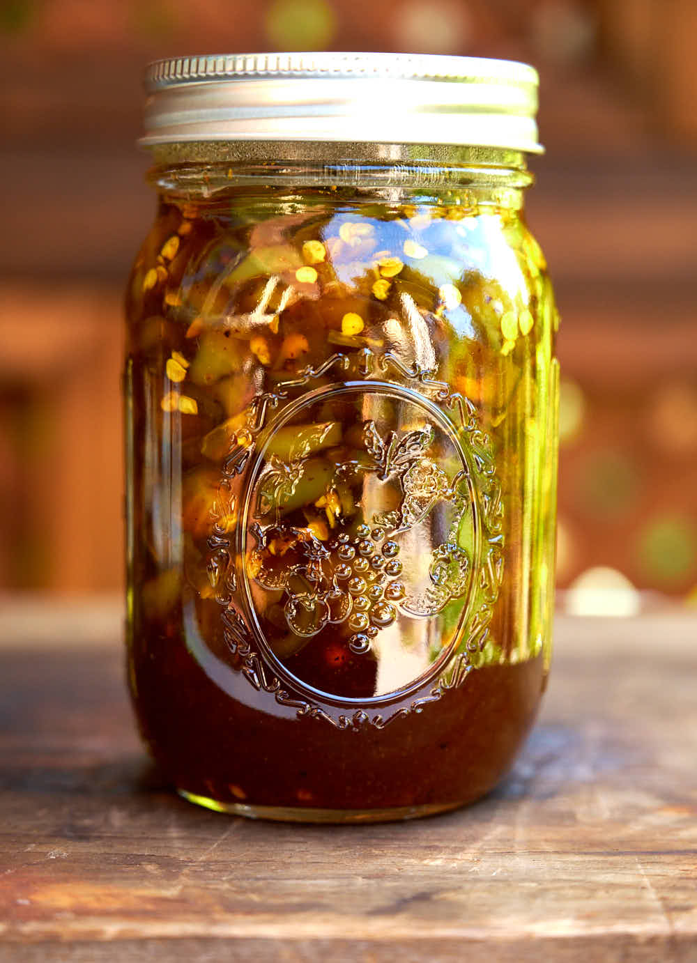 Canned cowboy candy (candied jalapenos)
