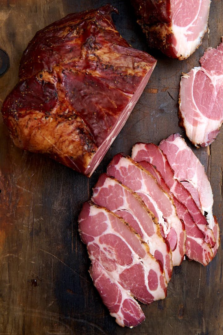 Homemade Smoked Buckboard Bacon with Honey Garlic Flavor Taste of Artisan