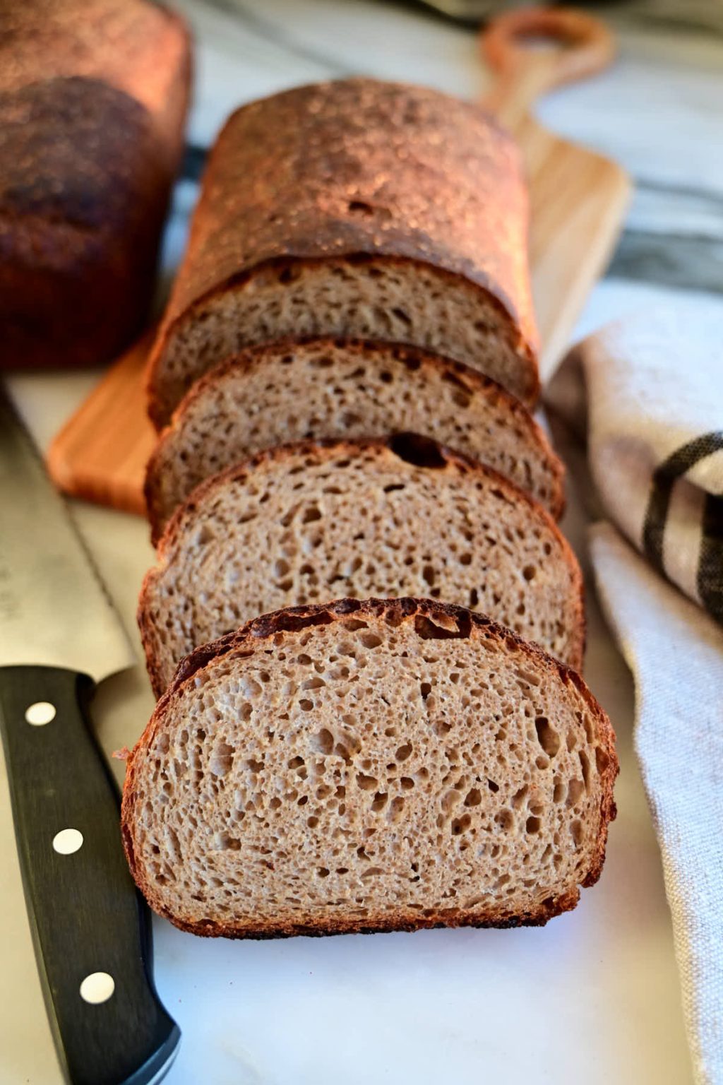 Dark Rye Bread (with Sourdough Discard) - Taste of Artisan