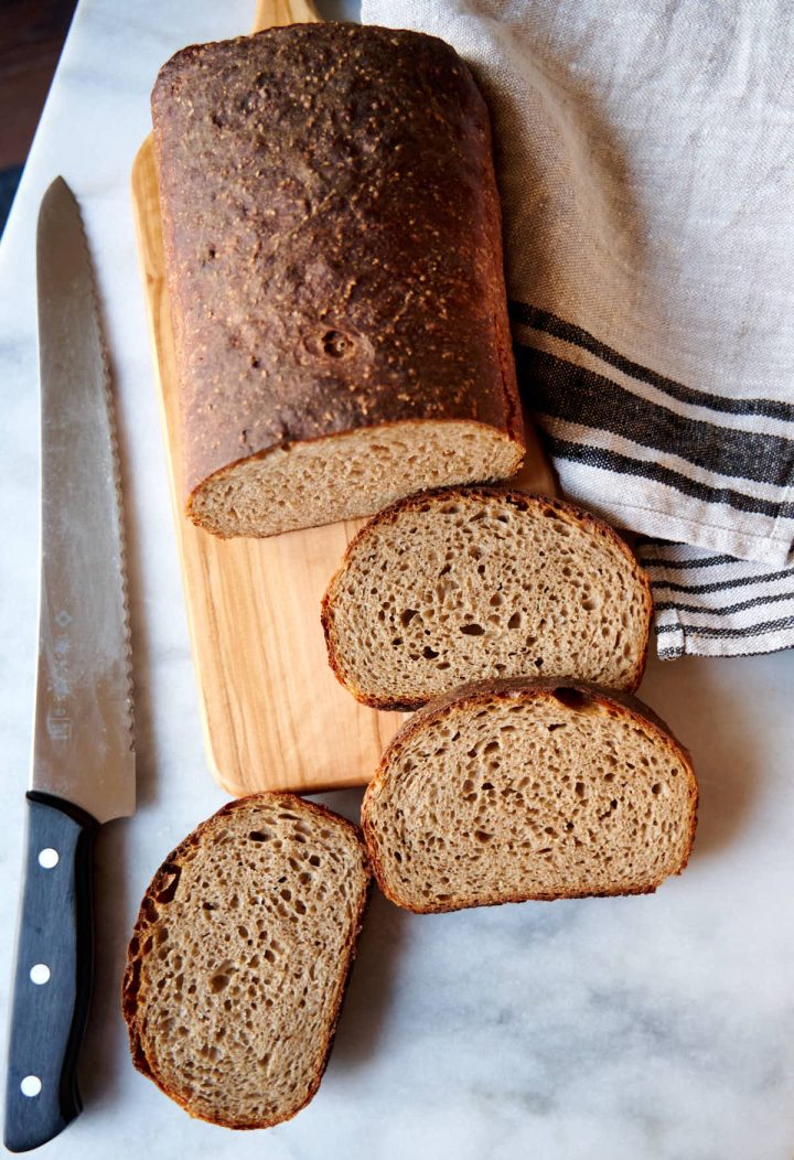 Dark Rye Bread With Sourdough Discard Taste Of Artisan