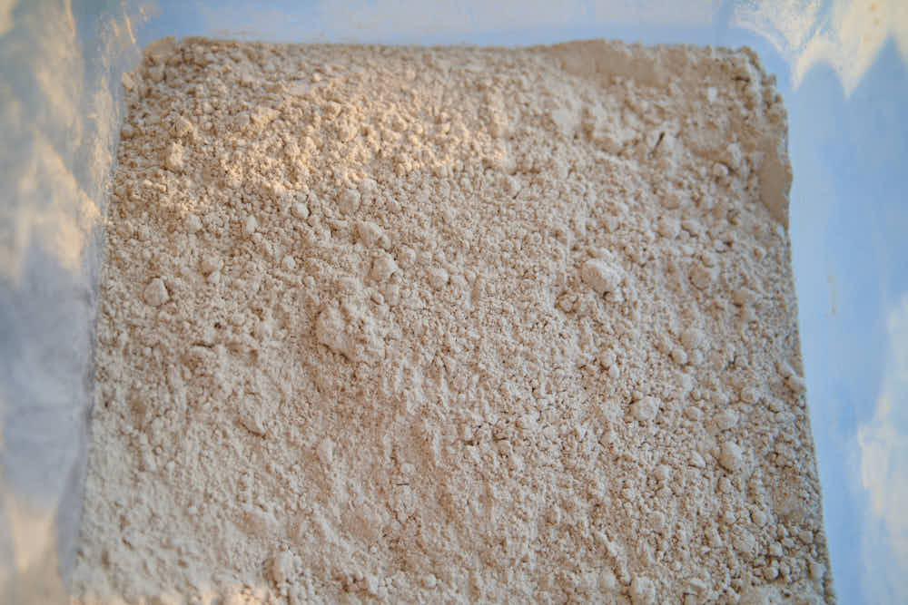 Rye malt flour label