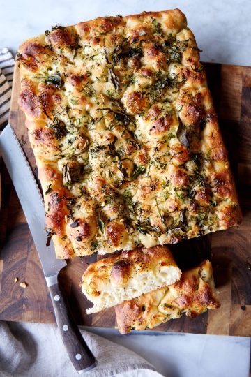 Overnight No Knead Focaccia - Taste of Artisan