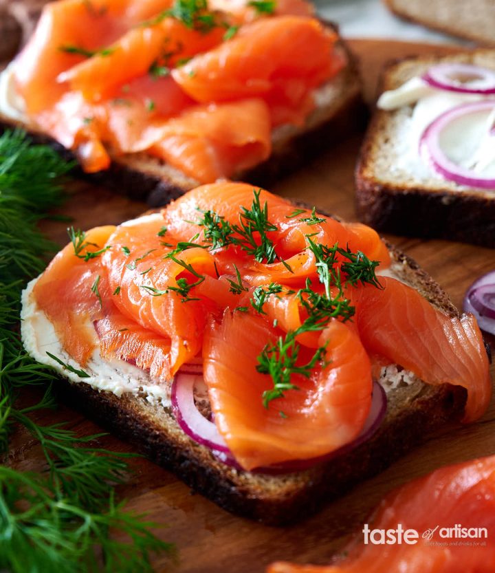 Homemade Cold Smoked (King) Salmon Taste of Artisan